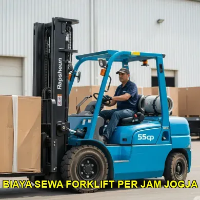 Ketahui biaya sewa forklift per jam jogja untuk proyek Anda